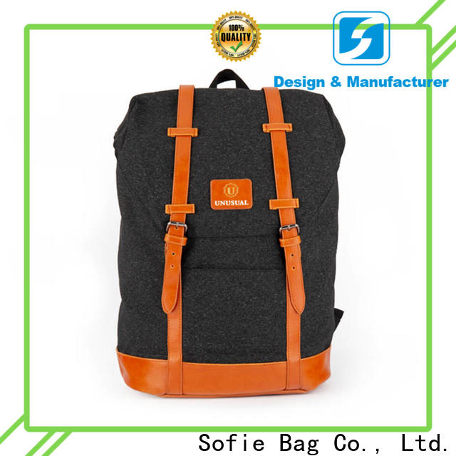 Sofie wrinkle printing laptop backpack wholesale for college