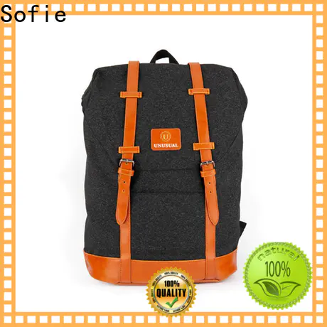 wrinkle printing reflective backpack supplier for school