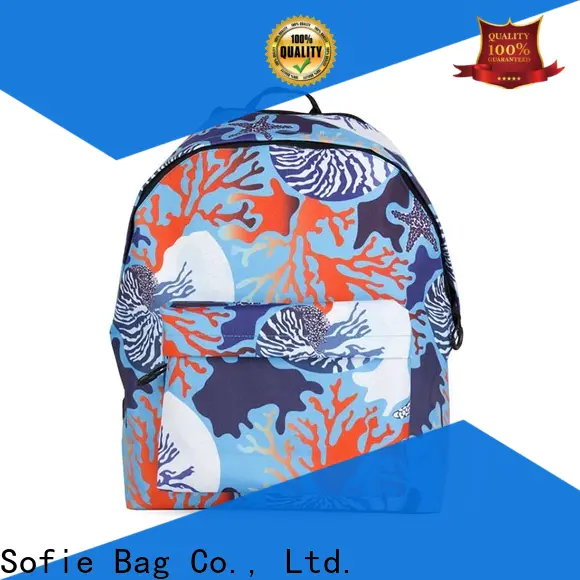 Sofie hard EVA bottom school bag supplier for students