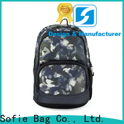 Sofie ergonomic shoulder strap school bag supplier for packaging