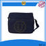 Sofie blue business messenger bag customized for men