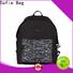 Sofie knitted fabric casual backpack manufacturer for college