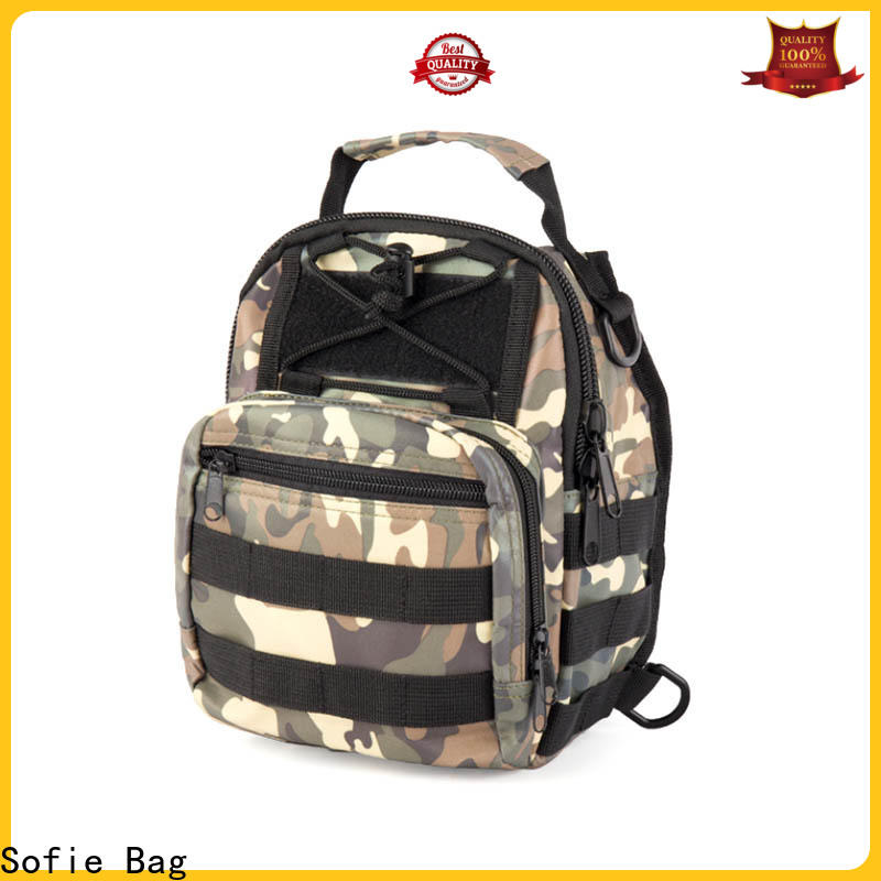 Sofie waterproof military chest bag manufacturer for going out