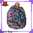two pockets school bags for kids supplier for children