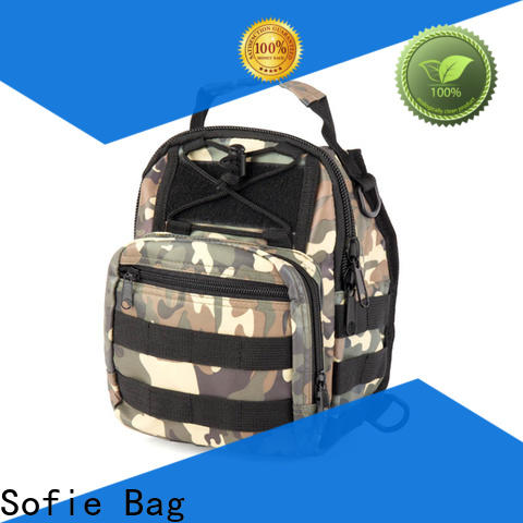 Sofie military chest bag customized for women