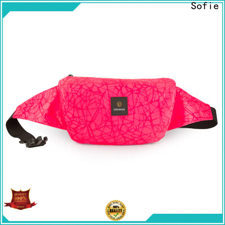 reflective waist bag personalized for jogging