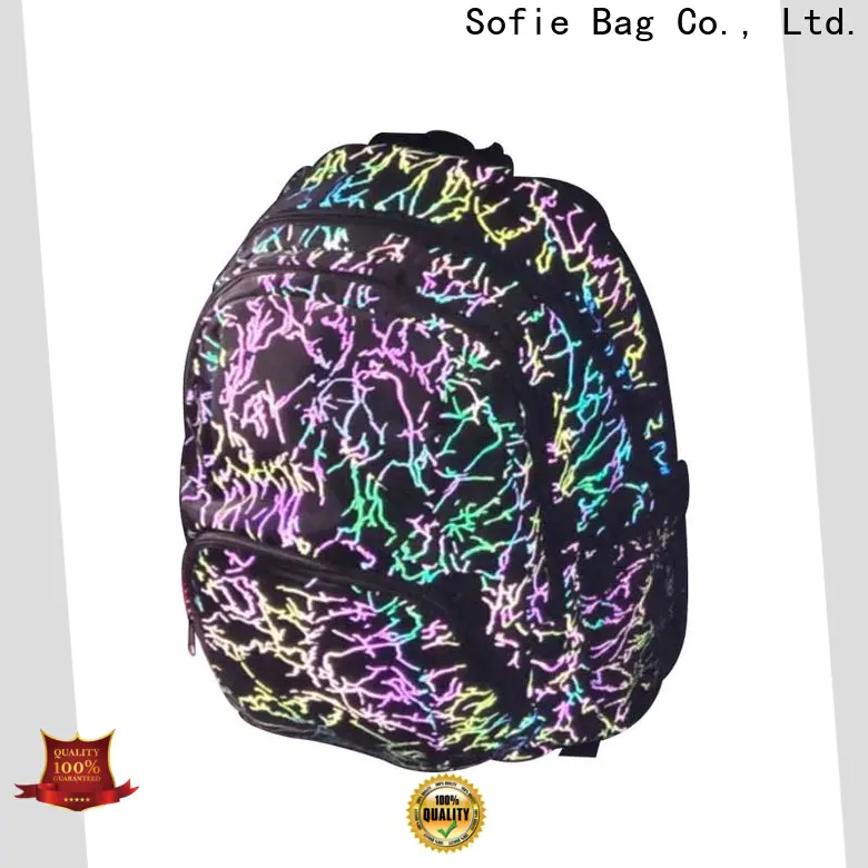 Sofie with TPU reflective hat school bag wholesale for students
