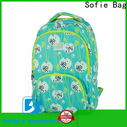 Sofie school backpack series for packaging