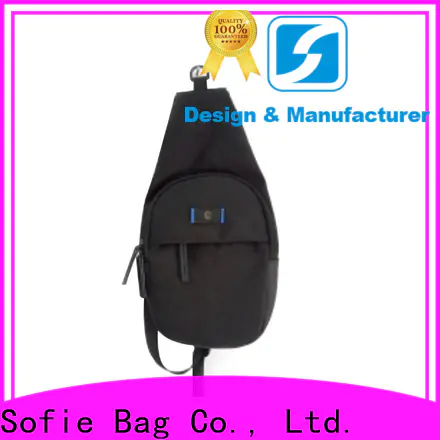 Sofie light weight chest bag supplier for men