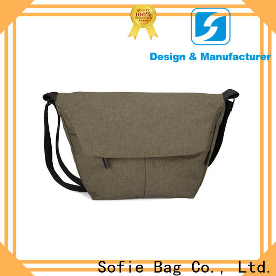 Sofie laptop shoulder bag factory direct supply for school