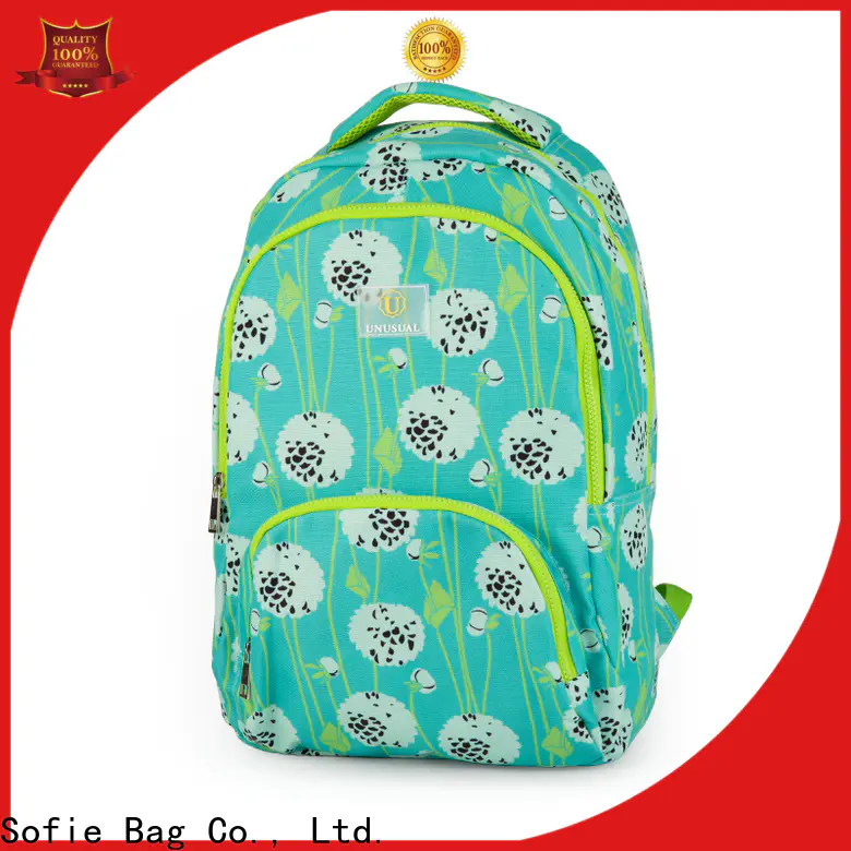 Sofie ergonomic shoulder strap school bags for girls supplier for kids