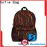 Sofie knitted fabric cool backpacks personalized for business