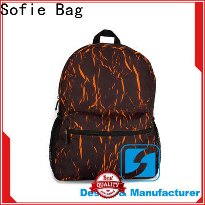 Sofie knitted fabric cool backpacks personalized for business