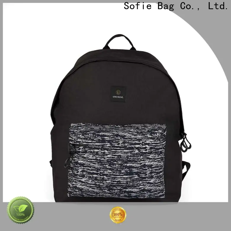 Sofie melange reflective backpack wholesale for business