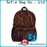 two zipper side stylish backpack supplier for college