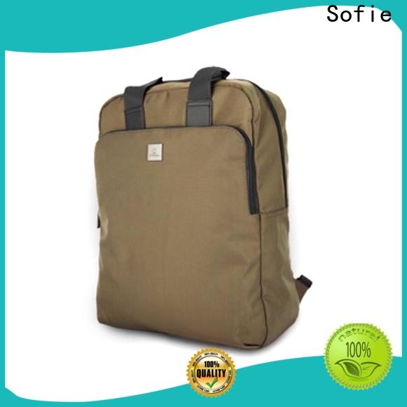 Sofie melange stylish backpack personalized for school