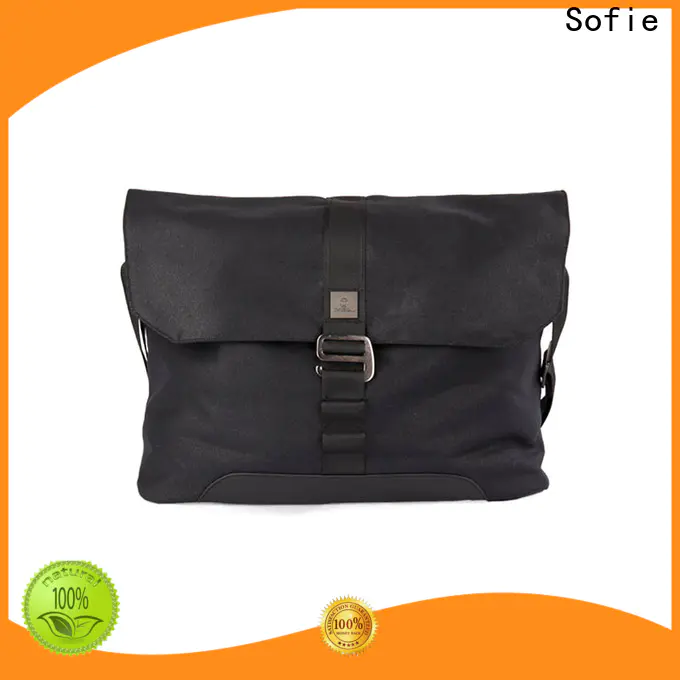 Sofie durable classic messenger bag factory direct supply for office