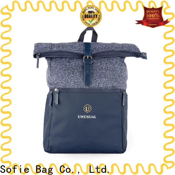 Sofie unique style casual backpack supplier for college